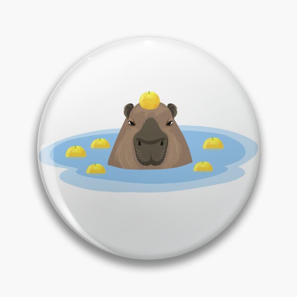 Item preview, Capybara And Yuzu  designed and sold by Emmalouiss88.
