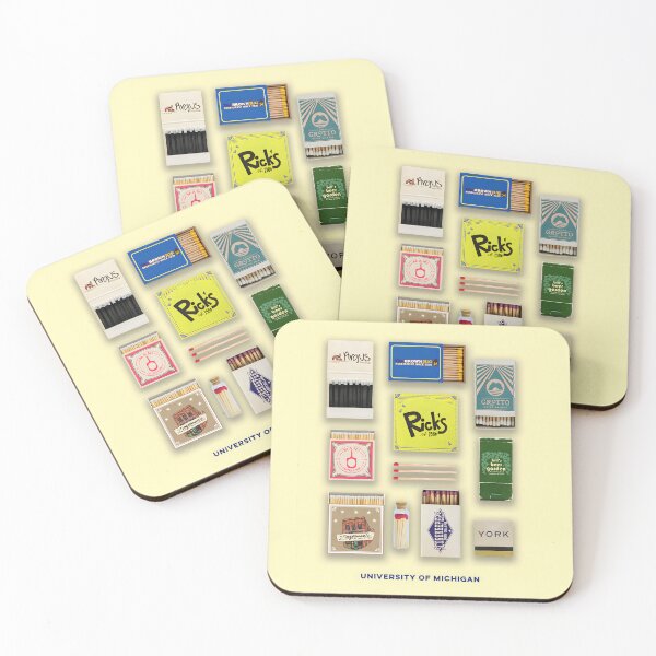 Item preview, Michigan Matchbook Art designed and sold by emma's shop.