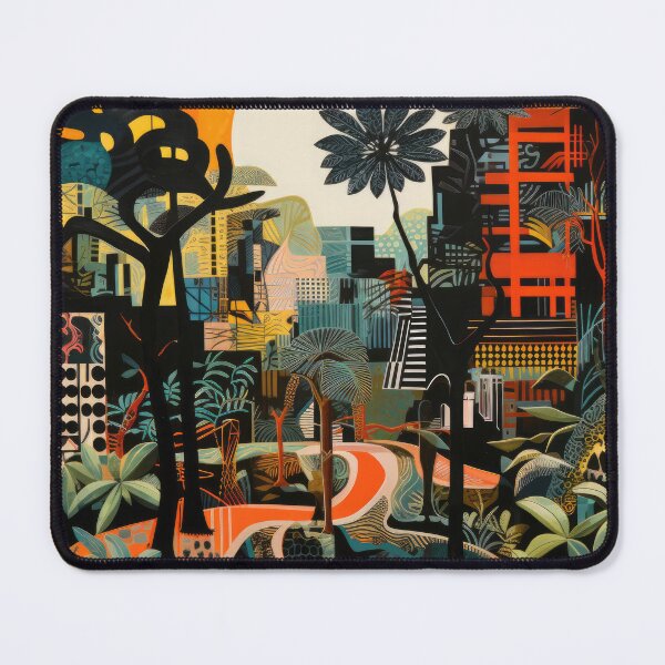 Item preview, African Jungle Bauhaus Design designed and sold by ArtificialGenes.