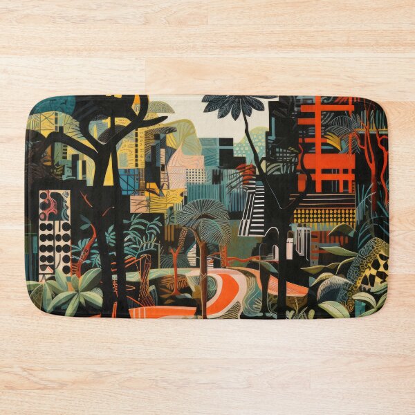 Item preview, African Jungle Bauhaus Design designed and sold by ArtificialGenes.