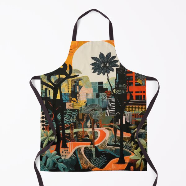 Item preview, African Jungle Bauhaus Design designed and sold by ArtificialGenes.