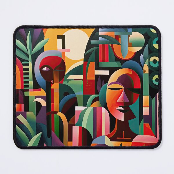 Item preview, African Jungle Bauhaus Design designed and sold by ArtificialGenes.