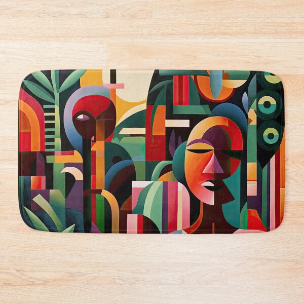 Item preview, African Jungle Bauhaus Design designed and sold by ArtificialGenes.