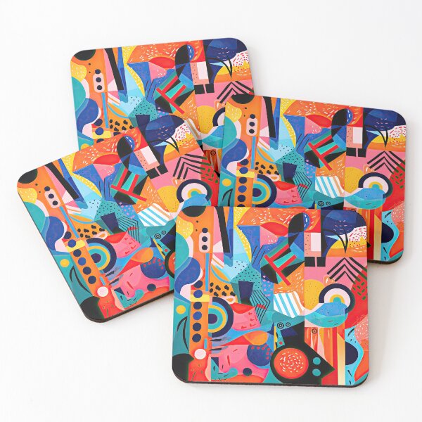 Item preview, African Jungle Bauhaus Design designed and sold by ArtificialGenes.