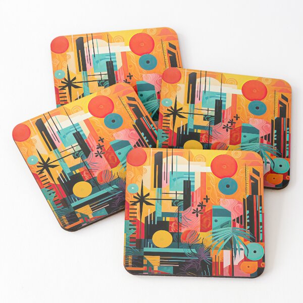 Item preview, African Jungle Bauhaus Design designed and sold by ArtificialGenes.