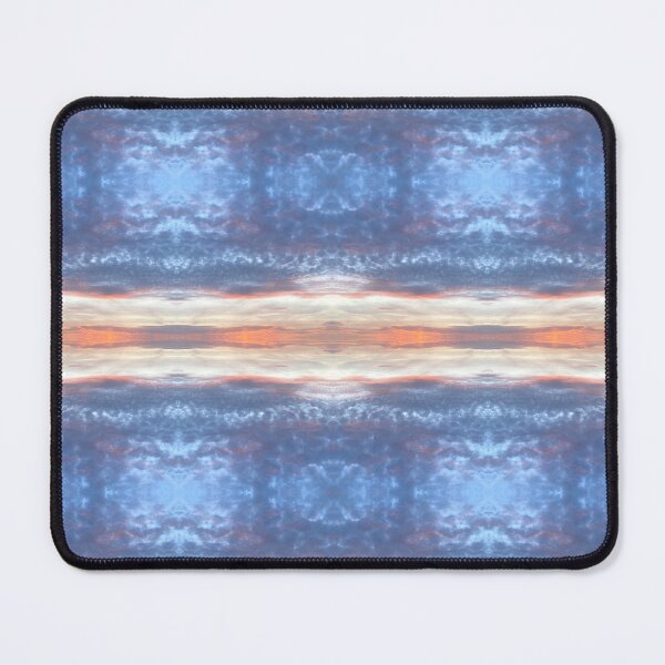 Item preview, Christmas Cloud Formation Photo Pattern Blue designed and sold by vallisrowe.