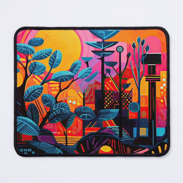Item preview, African Jungle Bauhaus Design designed and sold by ArtificialGenes.