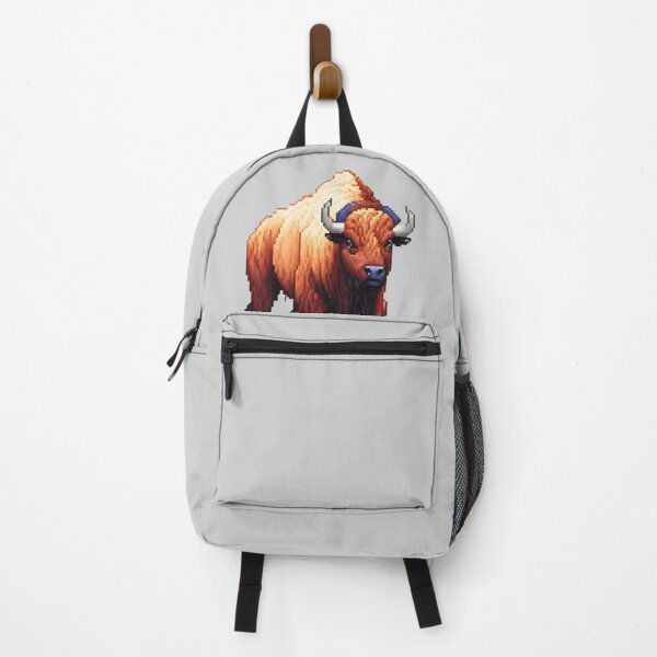 Item preview, Pixel Art Bison Design Print  designed and sold by randomtdesigns.
