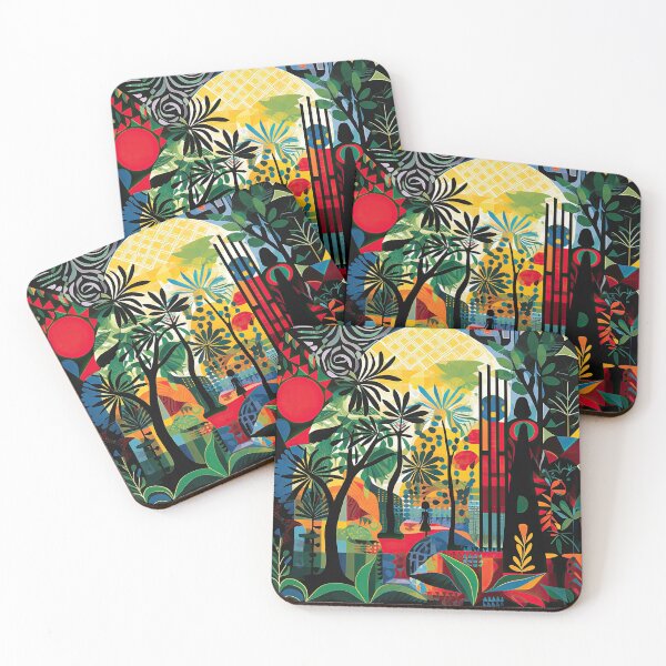 Item preview, African Jungle Bauhaus Design designed and sold by ArtificialGenes.