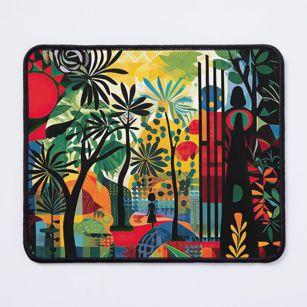 Item preview, African Jungle Bauhaus Design designed and sold by ArtificialGenes.