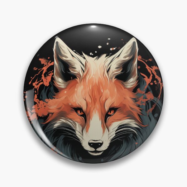 Item preview, A Vintage Magical Kitsune Fox Creature-  Japanese Folklore designed and sold by GVRDesign.