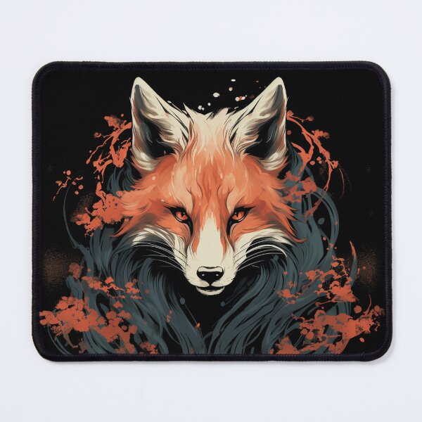 Item preview, A Vintage Magical Kitsune Fox Creature-  Japanese Folklore designed and sold by GVRDesign.