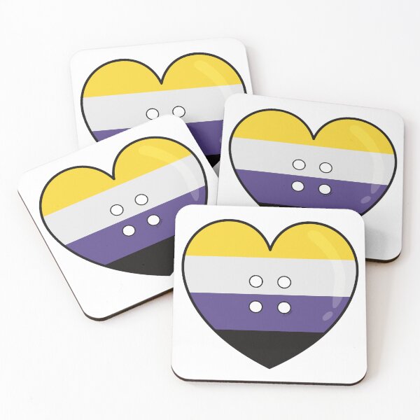 Item preview, Nonbinary button designed and sold by MadeByGeeBreretonClowes.