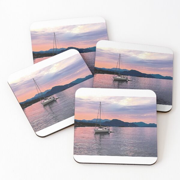 Item preview, Sunset in Sivota, Greece designed and sold by Hermossa-Art.