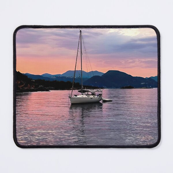Item preview, Sunset in Sivota, Greece designed and sold by Hermossa-Art.