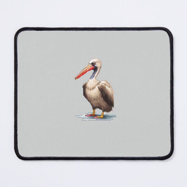 Item preview, Pixel Art Pelican Design Print  designed and sold by randomtdesigns.