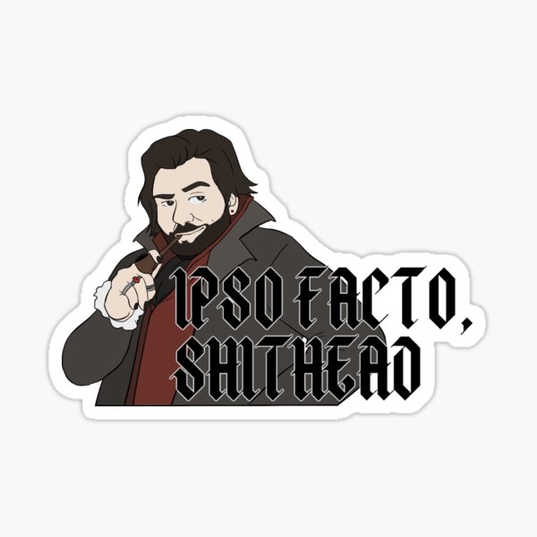 Aperçu de l'œuvre ipso facto, connard créée et vendue par Simon Knudten.
