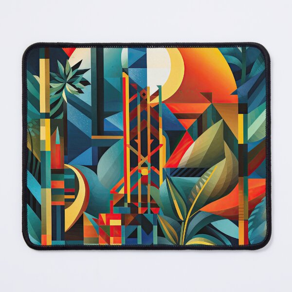 Item preview, African Jungle Bauhaus Design designed and sold by ArtificialGenes.