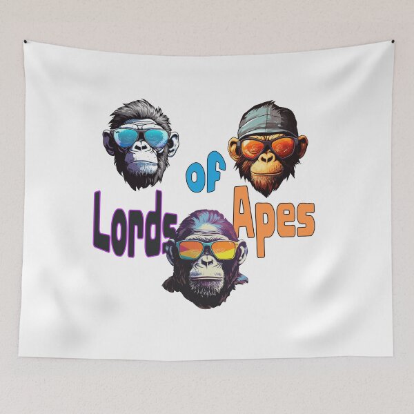 Item preview, Lords of apes  designed and sold by Aidesign77.