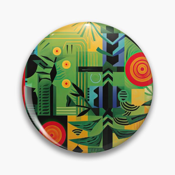 Item preview, African Jungle Bauhaus Design designed and sold by ArtificialGenes.