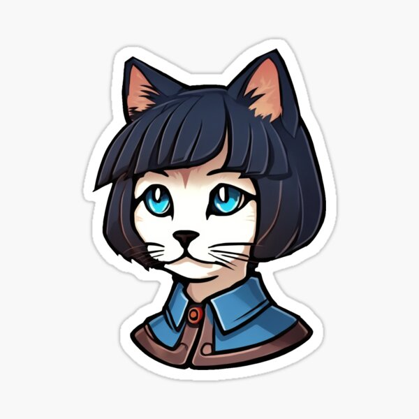 Distinguished Kitties - Jasper Sticker