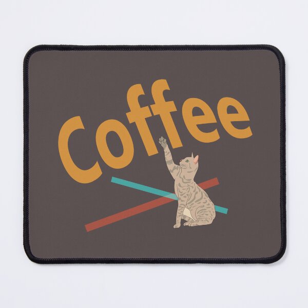 Item preview, Coffee Cat designed and sold by lobodelnoir.
