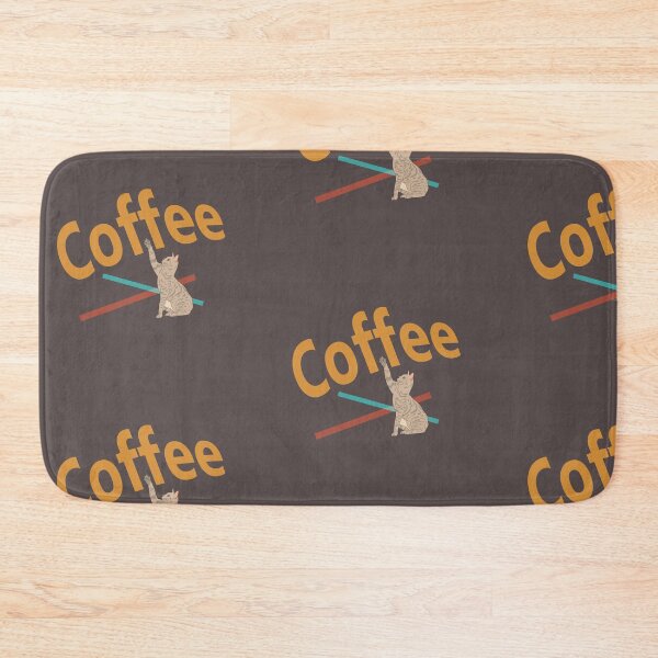 Item preview, Coffee Cat designed and sold by lobodelnoir.