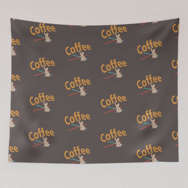 Item preview, Coffee Cat designed and sold by lobodelnoir.