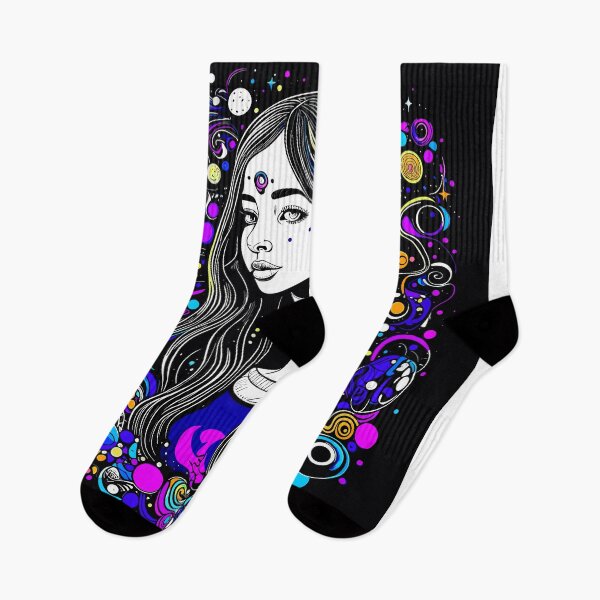 Item preview, Sweet girl style Psychedelics - T-Shirt designed and sold by PrintyArts.