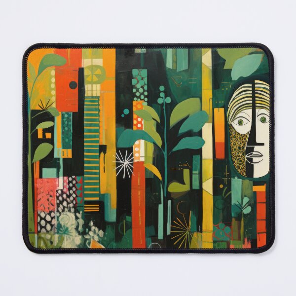 Item preview, African Jungle Bauhaus Design designed and sold by ArtificialGenes.