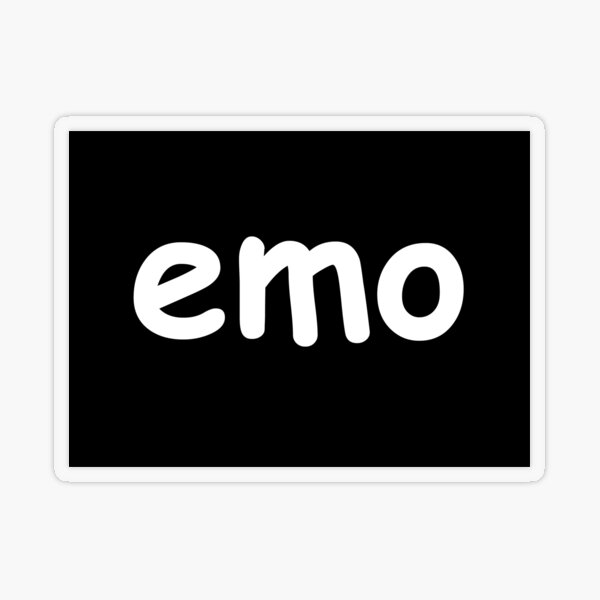 Real Emo Transparent Stickers Redbubble - emo skull transperant roblox