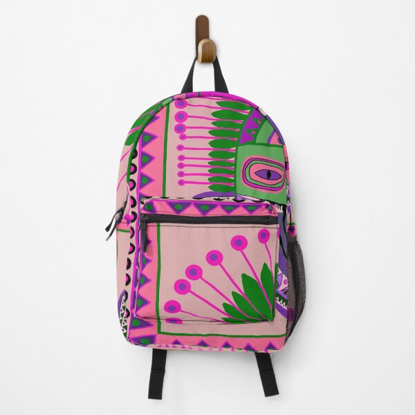 Item preview, Shaman Tribal Mask - Pink Green Violet designed and sold by Esprit-Mystique.