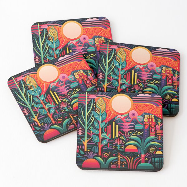 Item preview, African Jungle Bauhaus Design designed and sold by ArtificialGenes.