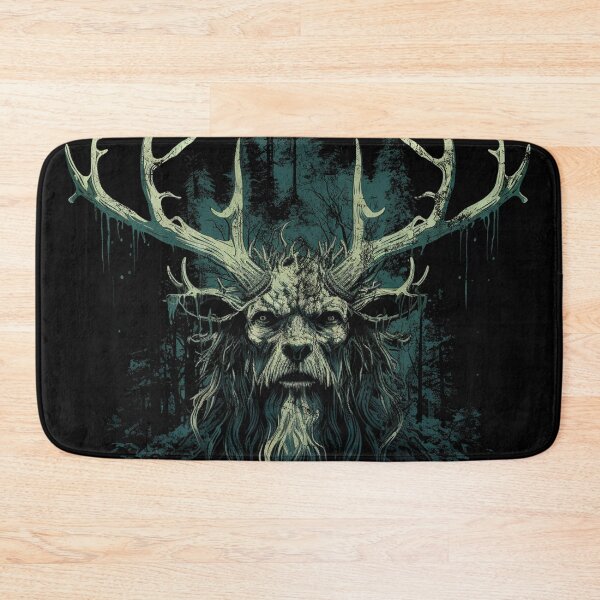 Item preview, A Vintage Distressed Street Art Leshy - Slavic Folklore designed and sold by GVRDesign.