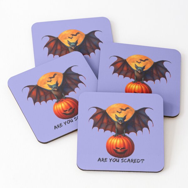 Item preview, Beautiful bat with Halloween pumpkin. designed and sold by Natalia-Vlad.