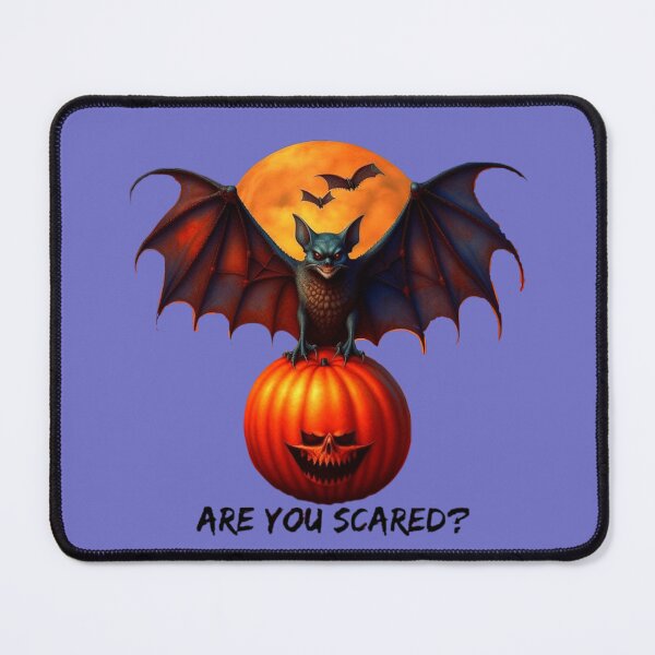 Item preview, Beautiful bat with Halloween pumpkin. designed and sold by Natalia-Vlad.
