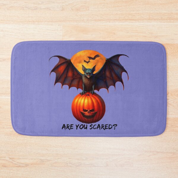 Item preview, Beautiful bat with Halloween pumpkin. designed and sold by Natalia-Vlad.