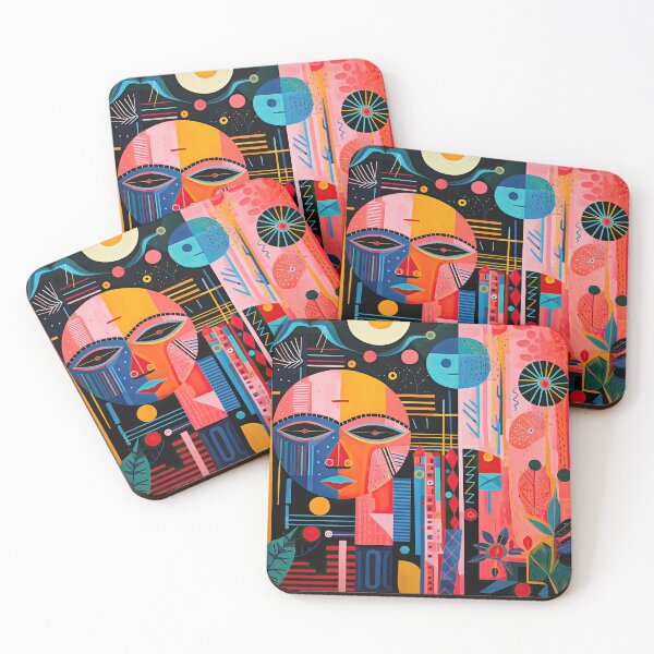 Item preview, African Jungle Bauhaus Design designed and sold by ArtificialGenes.
