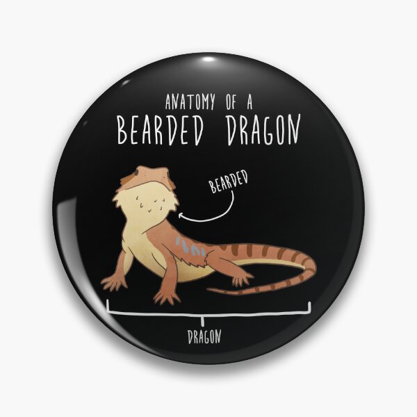 Item preview, Bearded Dragon Lizard Reptile Anatomy designed and sold by Clara Hollins.