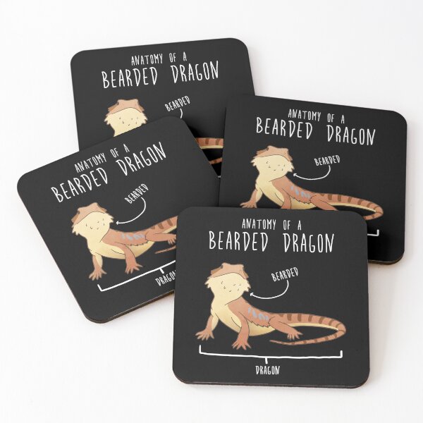 Item preview, Bearded Dragon Lizard Reptile Anatomy designed and sold by Clara Hollins.