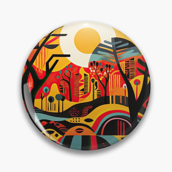 Item preview, African Jungle Bauhaus Design designed and sold by ArtificialGenes.