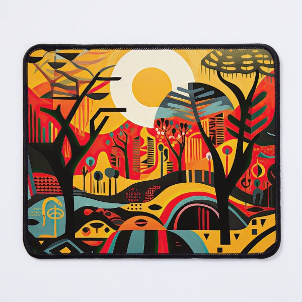 Item preview, African Jungle Bauhaus Design designed and sold by ArtificialGenes.