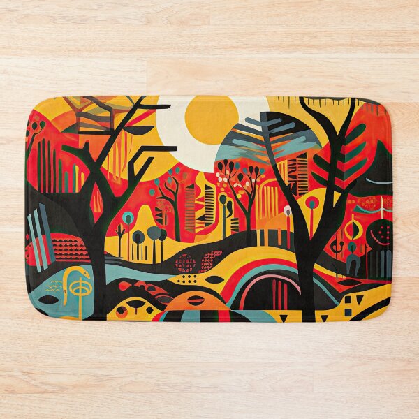 Item preview, African Jungle Bauhaus Design designed and sold by ArtificialGenes.