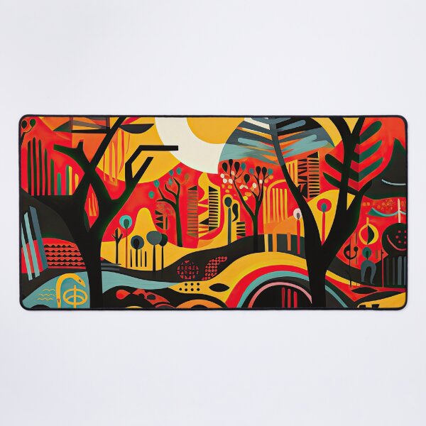 Item preview, African Jungle Bauhaus Design designed and sold by ArtificialGenes.