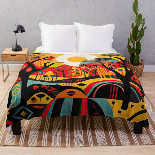 Item preview, African Jungle Bauhaus Design designed and sold by ArtificialGenes.