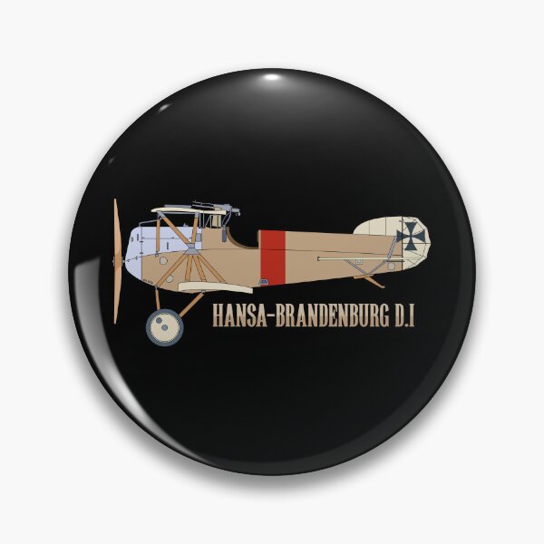 Artikelvorschau, Hansa-Brandenburg D.I Deutsches Doppeldecker-Farbdiagramm entworfen und verkauft von MilitaryMart.