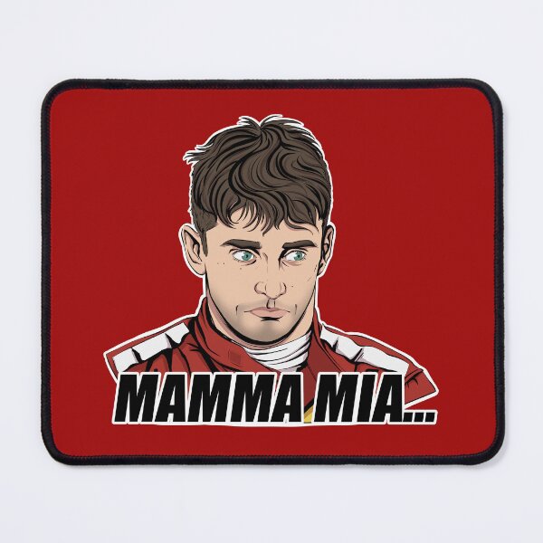 Item preview, Charles Leclerc | Mamma Mia designed and sold by racing-art.