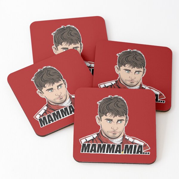Item preview, Charles Leclerc | Mamma Mia designed and sold by racing-art.