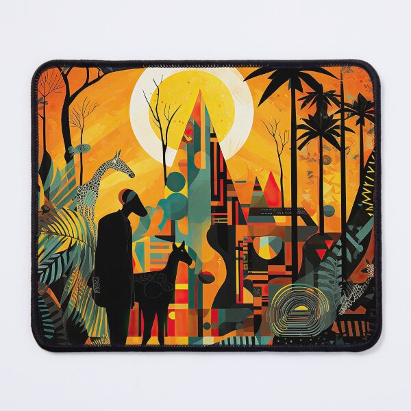 Item preview, African Jungle Bauhaus Design designed and sold by ArtificialGenes.