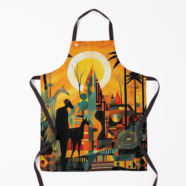 Item preview, African Jungle Bauhaus Design designed and sold by ArtificialGenes.